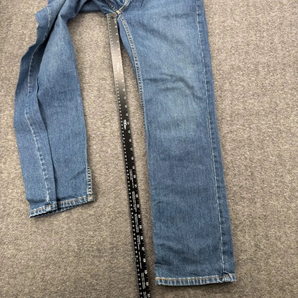 Levis 514 Straight Fit Mens Jeans Size 30 Medium Wash Blue Casual Denim workwear